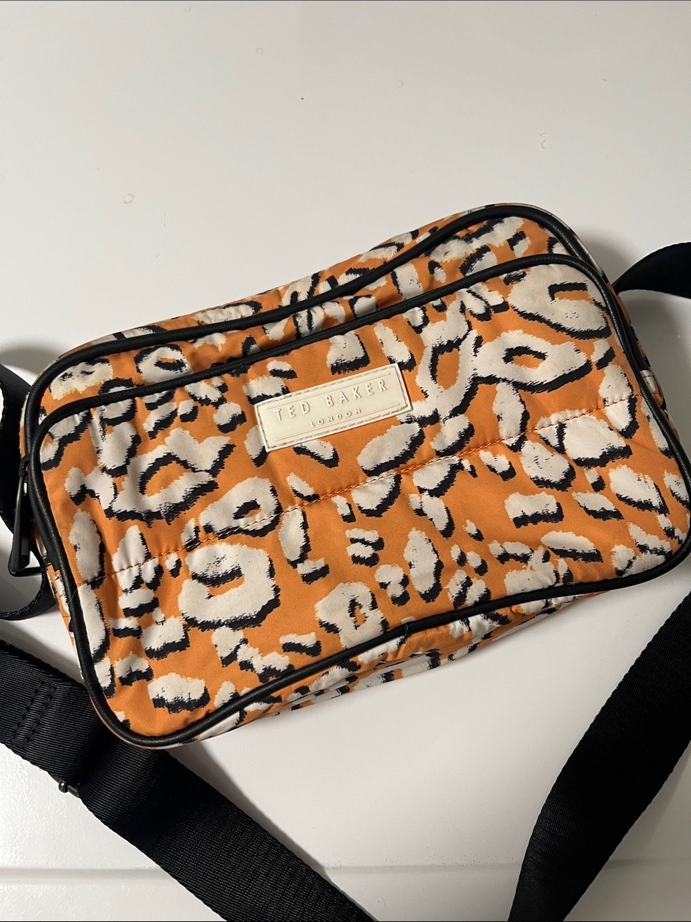 Ted Baker London Leopard Puffer Belt Bag, Shoulder Bag Leopard Print Bag